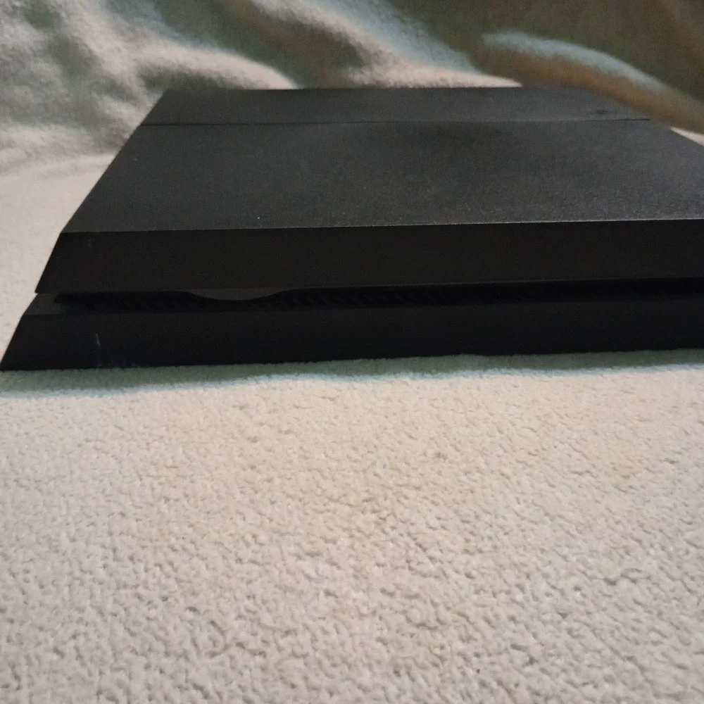 Sony PlayStation 4 PS4 Console Jet Black CUH-1215A 500GB Tested Console Only
